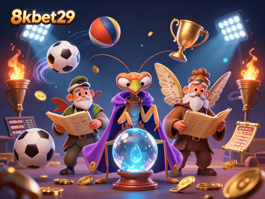 Experience sports betting excitement with 8kbet29 featuring engaging characters and dynamic elements.