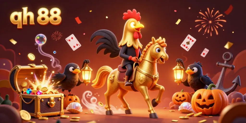 Experience thrilling gaming with qh 88 at an enchanting midnight casino filled with treasures and excitement.