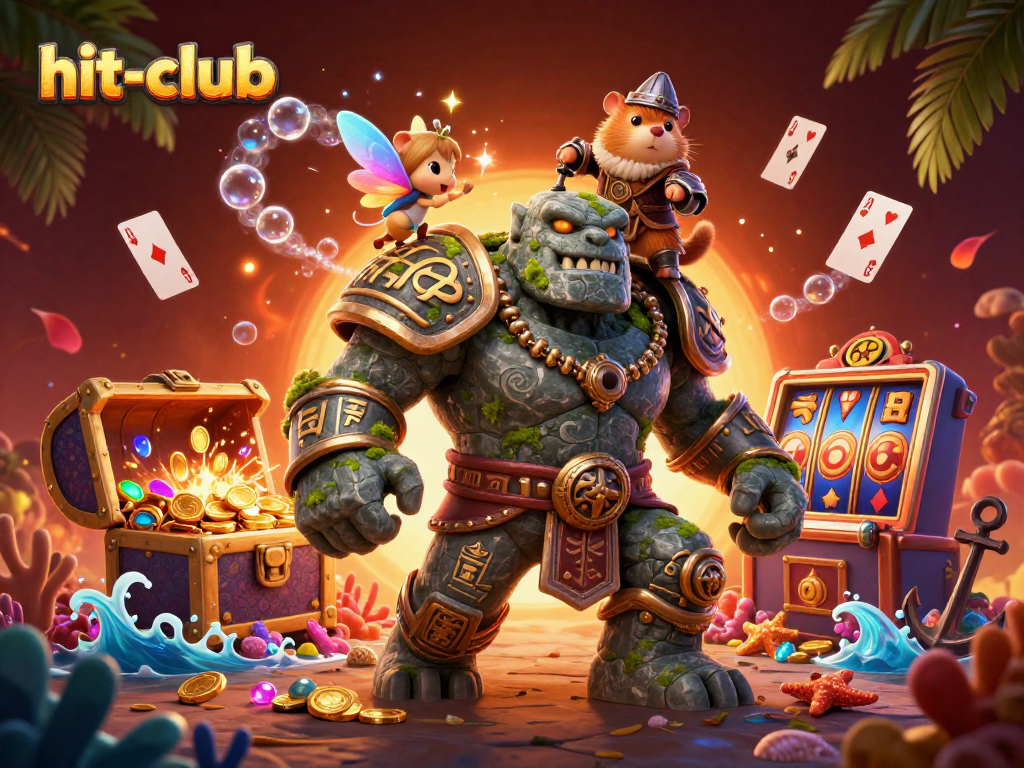 Engage with hit-club's thrilling gaming adventure as characters explore dazzling treasures and dynamic gameplay