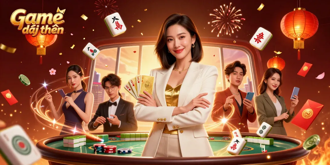 Play the thrilling Game đổi thưởng with dynamic casino elements creating a festive gaming atmosphere.