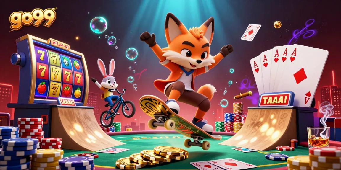 Go99 players enjoy thrilling slots with vivid characters and dynamic casino elements.