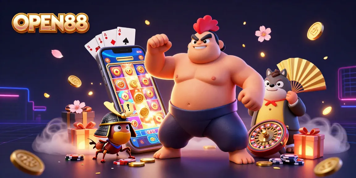Join the action at OPEN88, where slot games come alive with vibrant characters and thrilling gameplay.