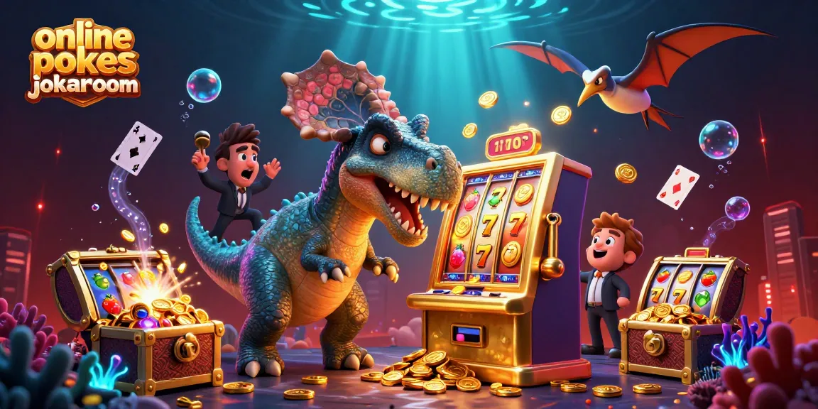 Experience thrilling online pokies at JokaRoom amidst a vibrant casino scene.