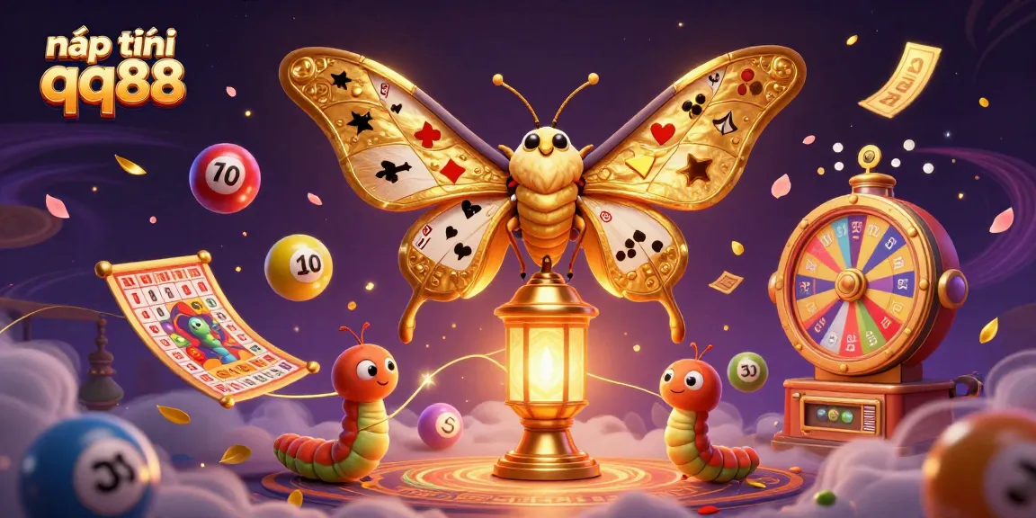 Engage with nạp tiền qq88 in a vibrant 3D casino scene showcasing dynamic lottery elements and intricate designs.